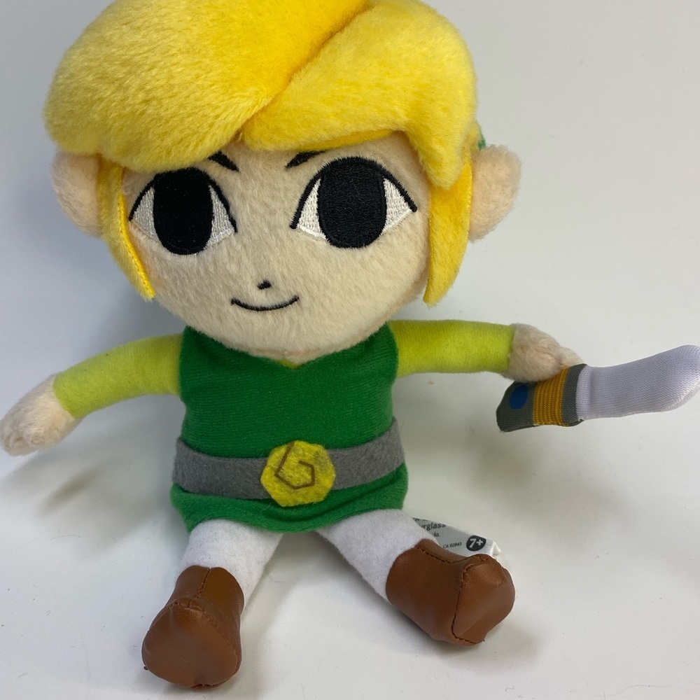 Legend of Zelda Phantom Hourglass 2012 Link plush‎ toy